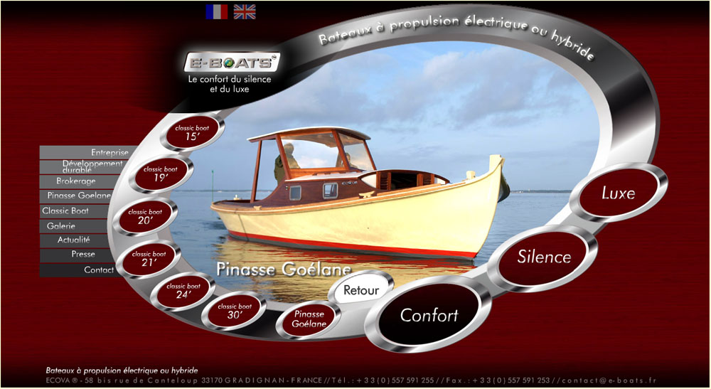 BLOG-Pinasse Goélane, site e-boats.fr