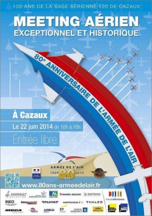 Meeting aérien Cazaux 22 Juin 2014